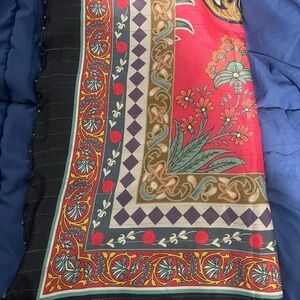 Floral Long Sleeve Dress - Multicolor